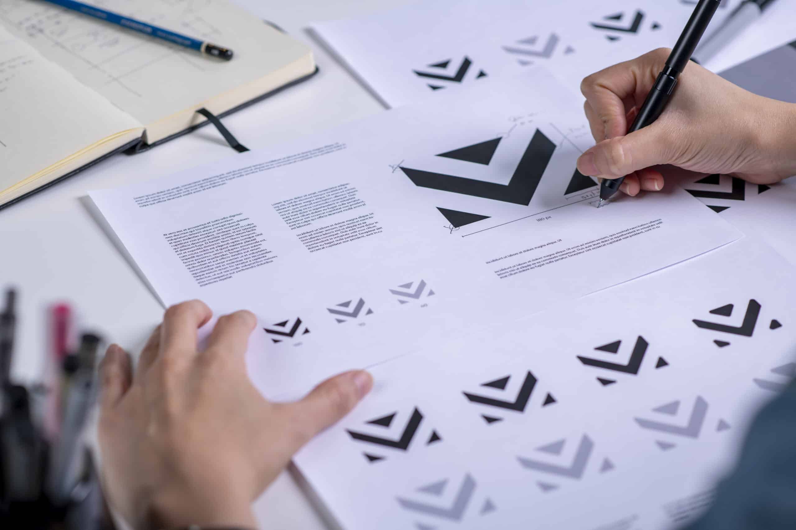 Diagrama del iceberg del branding que explica que la identidad visual es solo la punta, mientras que la estrategia de marca y el propósito son la base invisible.