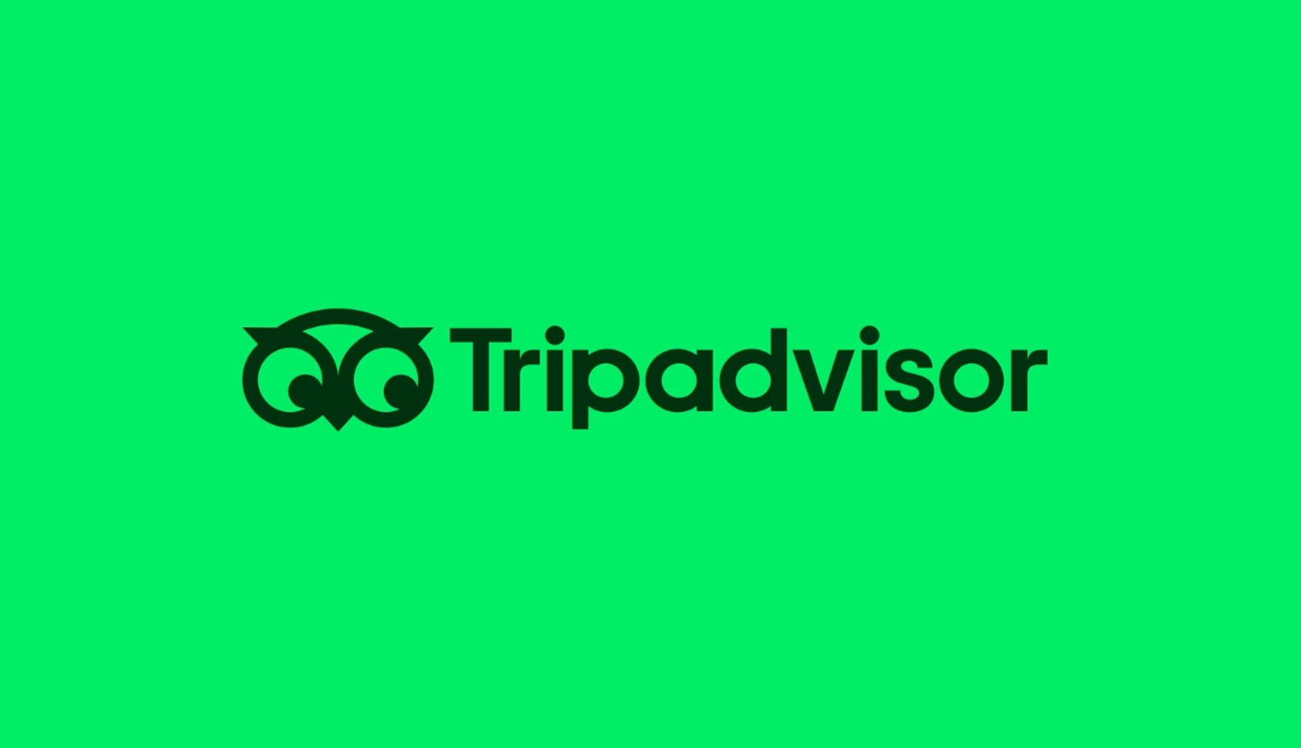 Nuevo logotipo del rebranding de Tripadvisor.