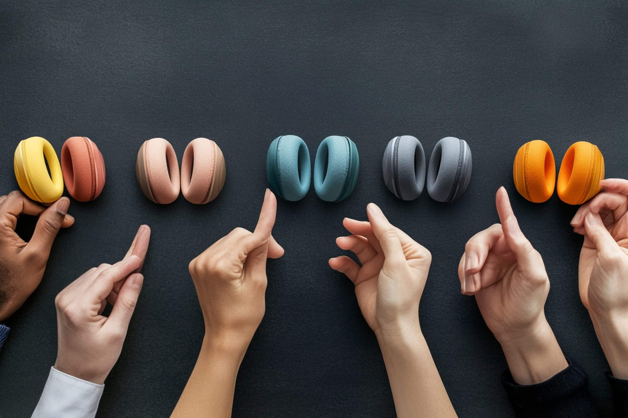 Representación gráfica del consumidor promiscuo y su constante cambio de interés por diferentes marcas