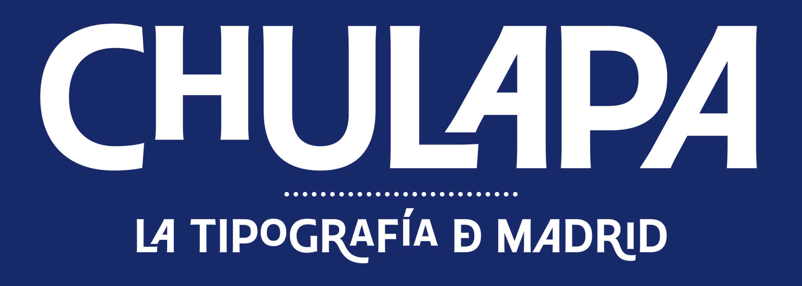 Detalle de la tipografía Chulapa utilizada en la nueva identidad visual del Ayuntamiento de Madrid, basada en rótulos históricos.